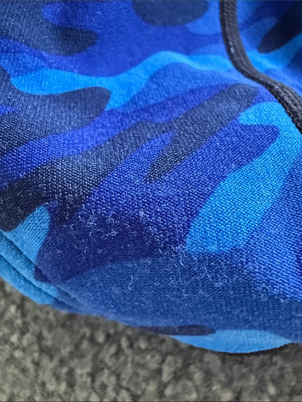 TYR Blue Camouflage Kids One-Piece Swim Team Swimsuit